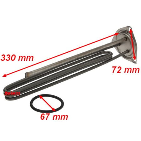 Resistance surchauffeur 110363 lave vaiselle Hoonved