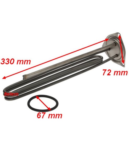 Resistance surchauffeur 110363 lave vaiselle Hoonved