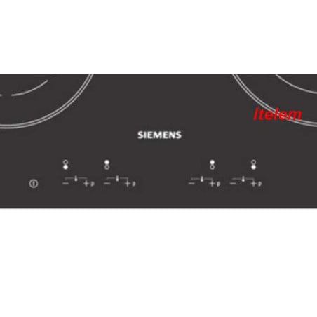 Dessus verre vitrocéramique table induction Siemens 00477100