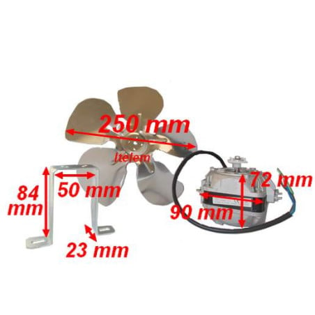 Ventilateur condensateur armoire refrigeree La Sommeliere ECO1P10