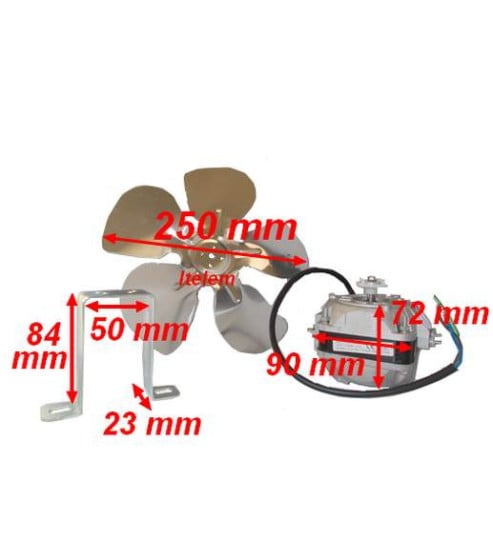 Ventilateur condensateur armoire refrigeree La Sommeliere ECO1P10