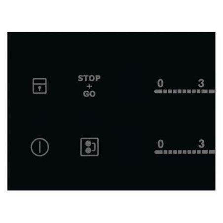 Dessus verre vitrocéramique table induction Electrolux 140045911017
