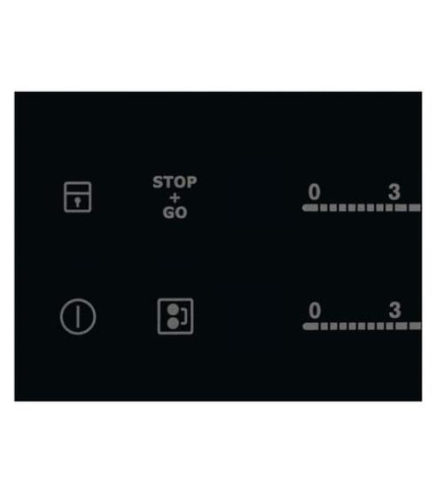 Dessus verre vitrocéramique table induction Electrolux 140045911017