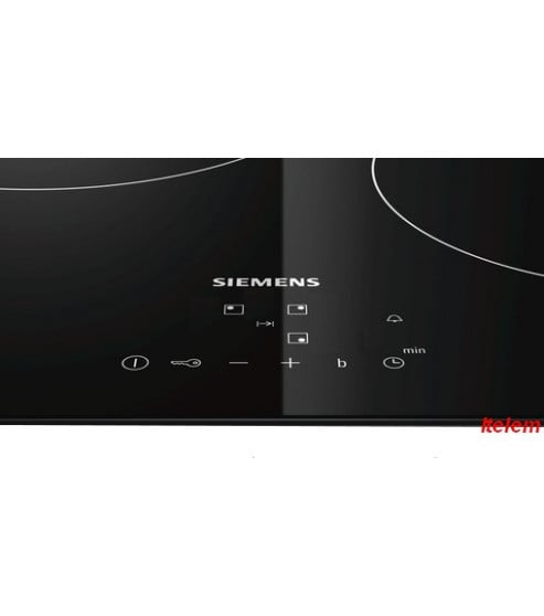 Dessus verre vitroceramique plaque induction Siemens 00689721