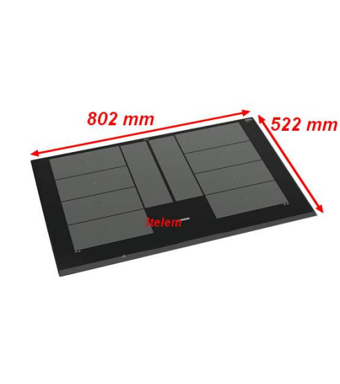 Dessus verre vitrocéramique table à induction Siemens 00715882
