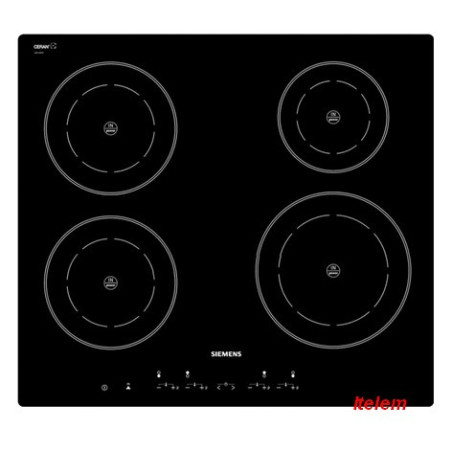 Dessus verre vitroceramique plaque induction Siemens 00479631