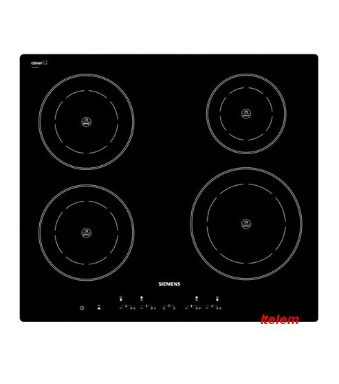 Dessus verre vitroceramique plaque induction Siemens 00479631