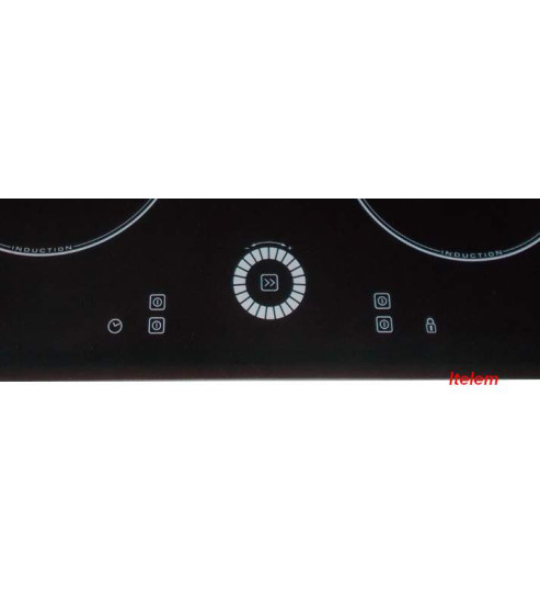 Dessus verre vitroceramique table cuisson Brandt 70X1561