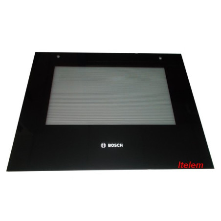 Vitre extérieure porte four Bosch 00712864