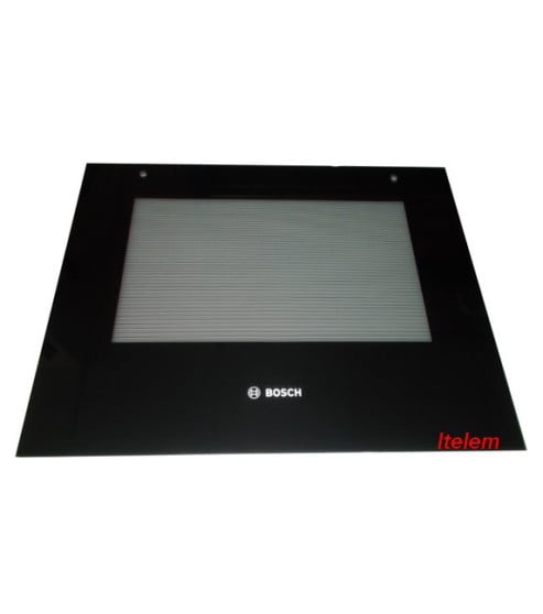 Vitre extérieure porte four Bosch 00712864