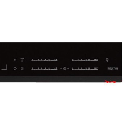 Dessus vitroceramique table cuisson Electrolux 140046231019