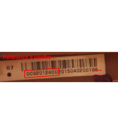 Module électronique lave-linge Samsung DC92-01240D