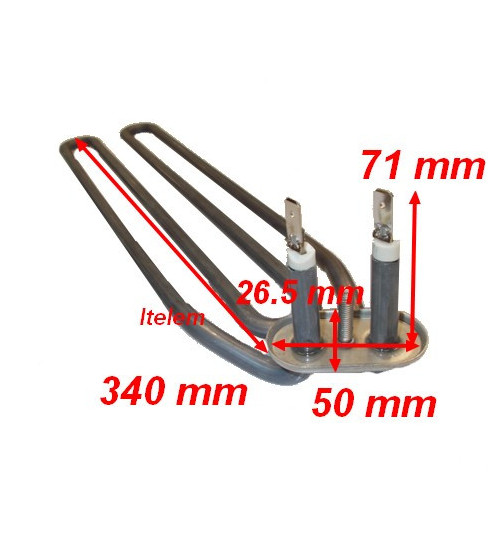 Resistance cuve 2200W lave vaisselle Electrolux 048228
