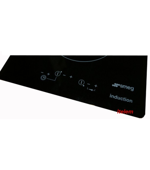 Dessus verre vitroceramique table cuisson Smeg 695615750