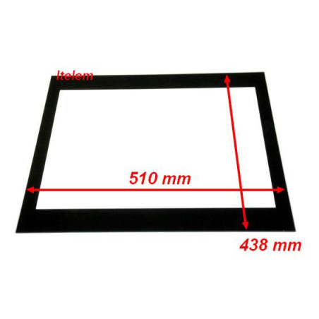 Vitre intérieure porte four Beko 290460003