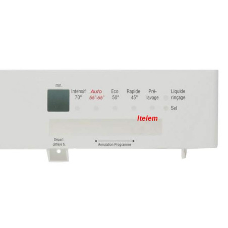 Bandeau facade lave vaisselle Bosch 00440483