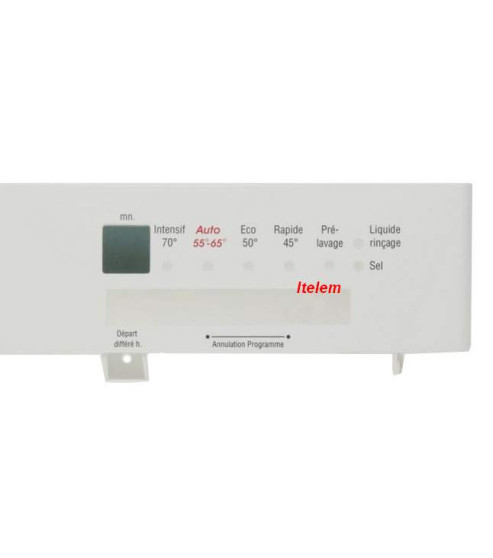 Bandeau facade lave vaisselle Bosch 00440483
