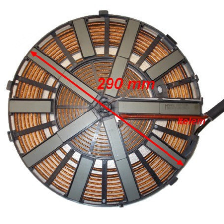 Foyer inductif table cuison Bosch 1100958
