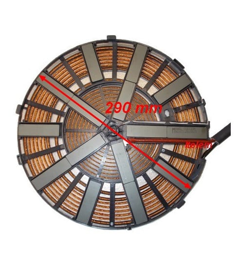 Foyer inductif table cuison Bosch 1100958
