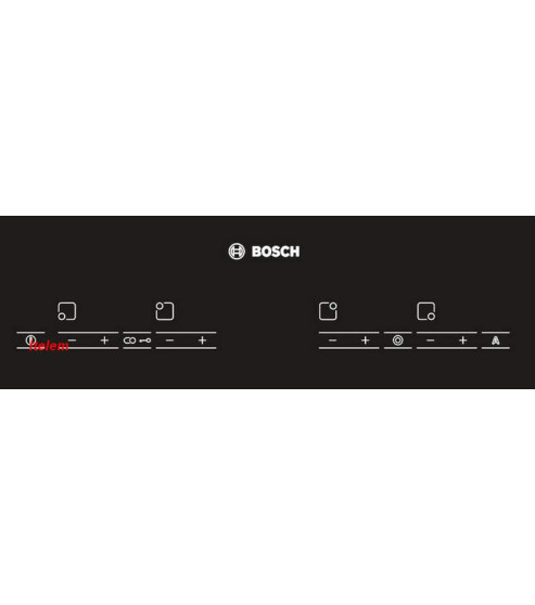 Dessus verre vitroceramique table cuisson PKN811E14E Bosch 00682778