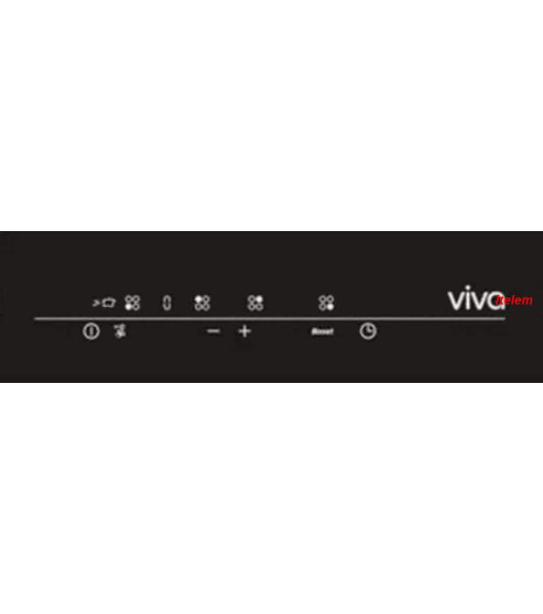 Dessus verre vitroceramique table induction VVK26I55C0 Viva 00771560