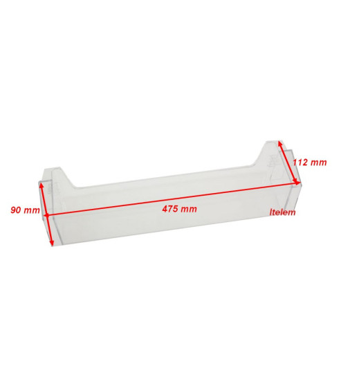 Balconnet porte bouteilles réfrigérateur Whirlpool 482000092557
