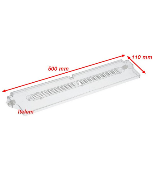 Volet de clayette bac legumes refrigerateur Siemens 00442857