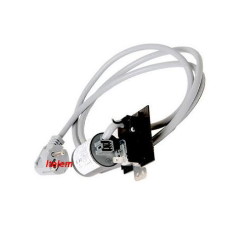 Filtre anti parasites cordon seche linge AEG Electrolux Zanussi 1360160004