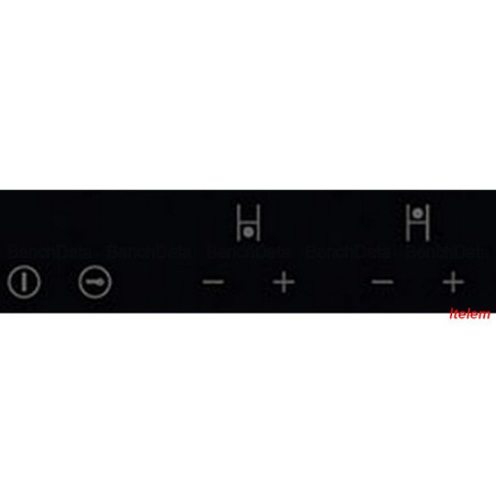 Dessus verre vitroceramique table cuisson Smeg 695617179