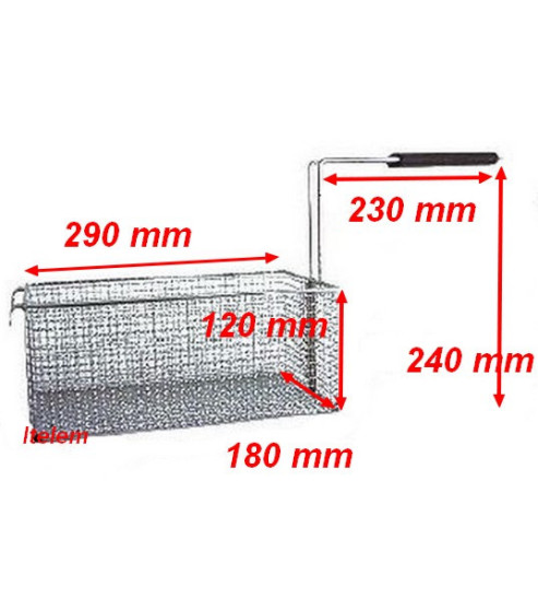 Panier frites friteuse Elframo 00030570