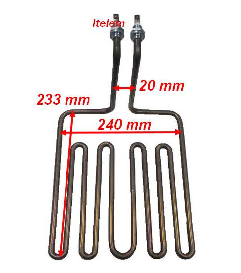 Resistance friteuse Euromax 7102450