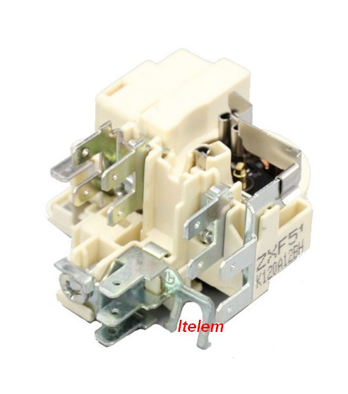 Relais demarrage refrigerateur Whirlpool 480132101216