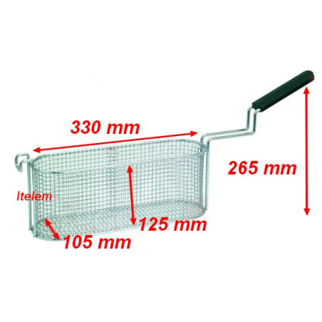 Panier friteuse professionnelle Zanussi 054948