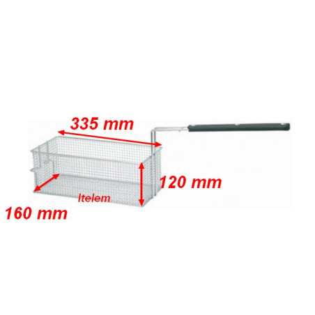 Panier frites friteuse professionnelle Zanussi 059327