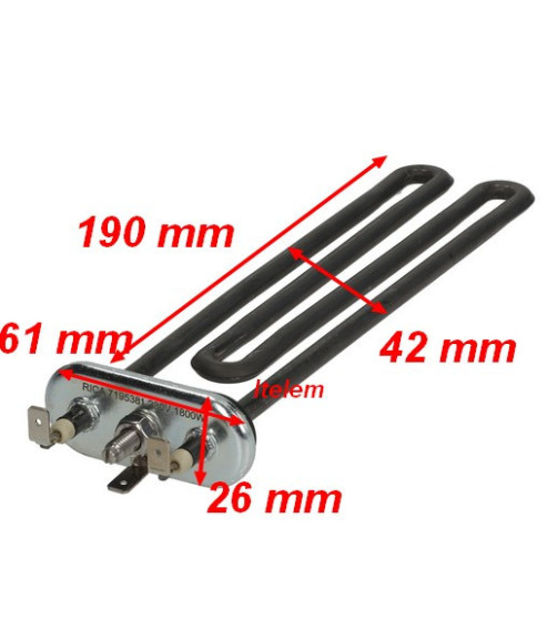 Resistance cuve lave vaisselle Dihr 17201