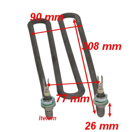 Resistance cuve lave vaisselle Comenda 110273
