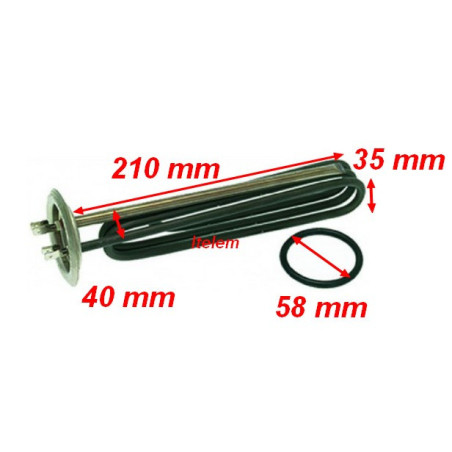 Resistance lave vaisselle Comenda 110364