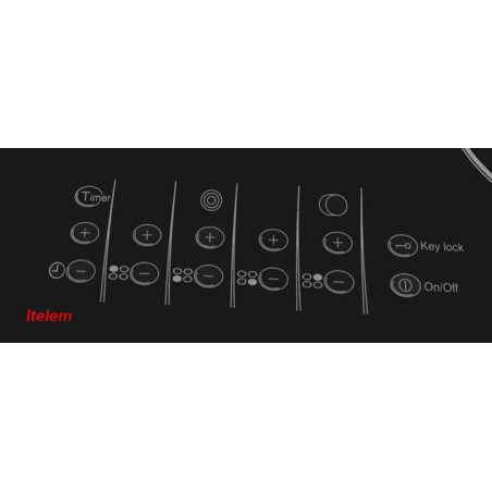 Dessus verre vitroceramique table cuisson ECT780C1 Gorenje 172486