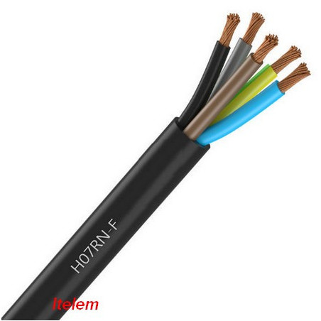 Câble plaque de cuisson HO7RNF5G1.5