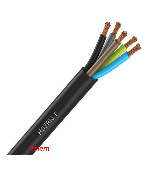 Câble plaque de cuisson HO7RNF5G1.5