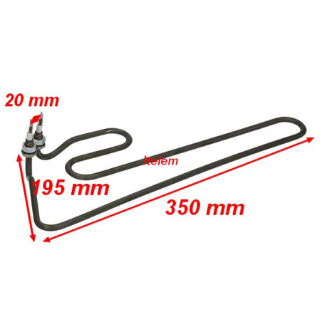 Resistance cuve lave vaisselle Comenda 110263