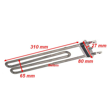 Resistance surchauffeur lave vaisselle Zanussi 049757