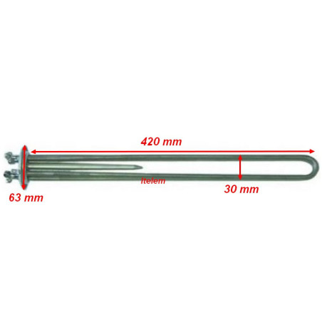 Resistance surchauffeur lave vaisselle Kuppersbusch EGO 2028139010