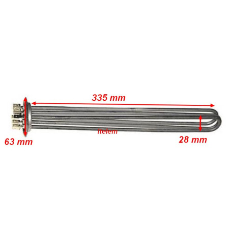 Resistance lave vaisselle Zanussi 046622
