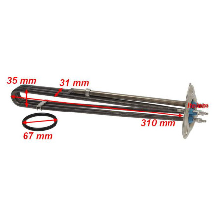 Resistance surchauffeur four professionnel Bertos Foinox 25021600