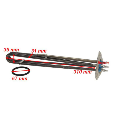 Resistance surchauffeur four professionnel Bertos Foinox 25021600