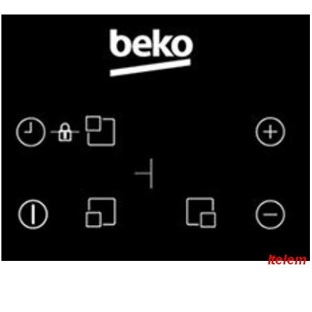 Dessus verre vitrocéramique induction Beko 190261811