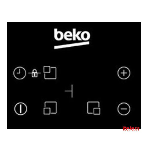 Dessus verre vitrocéramique induction Beko 190261811