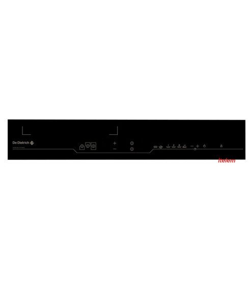 Dessus verre vitrocéramique table cuisson De Dietrich AS0018296
