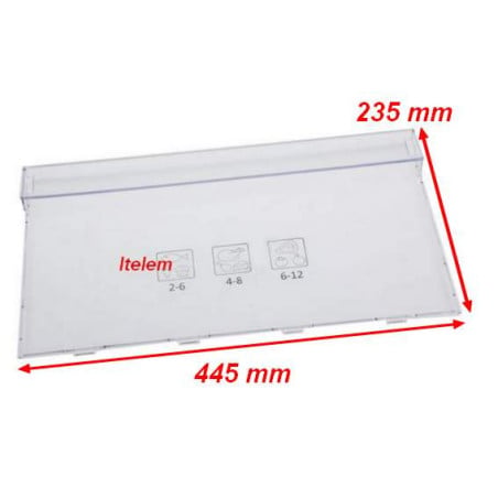 Facade tiroir congelateur refrigerateur Beko 4634610200